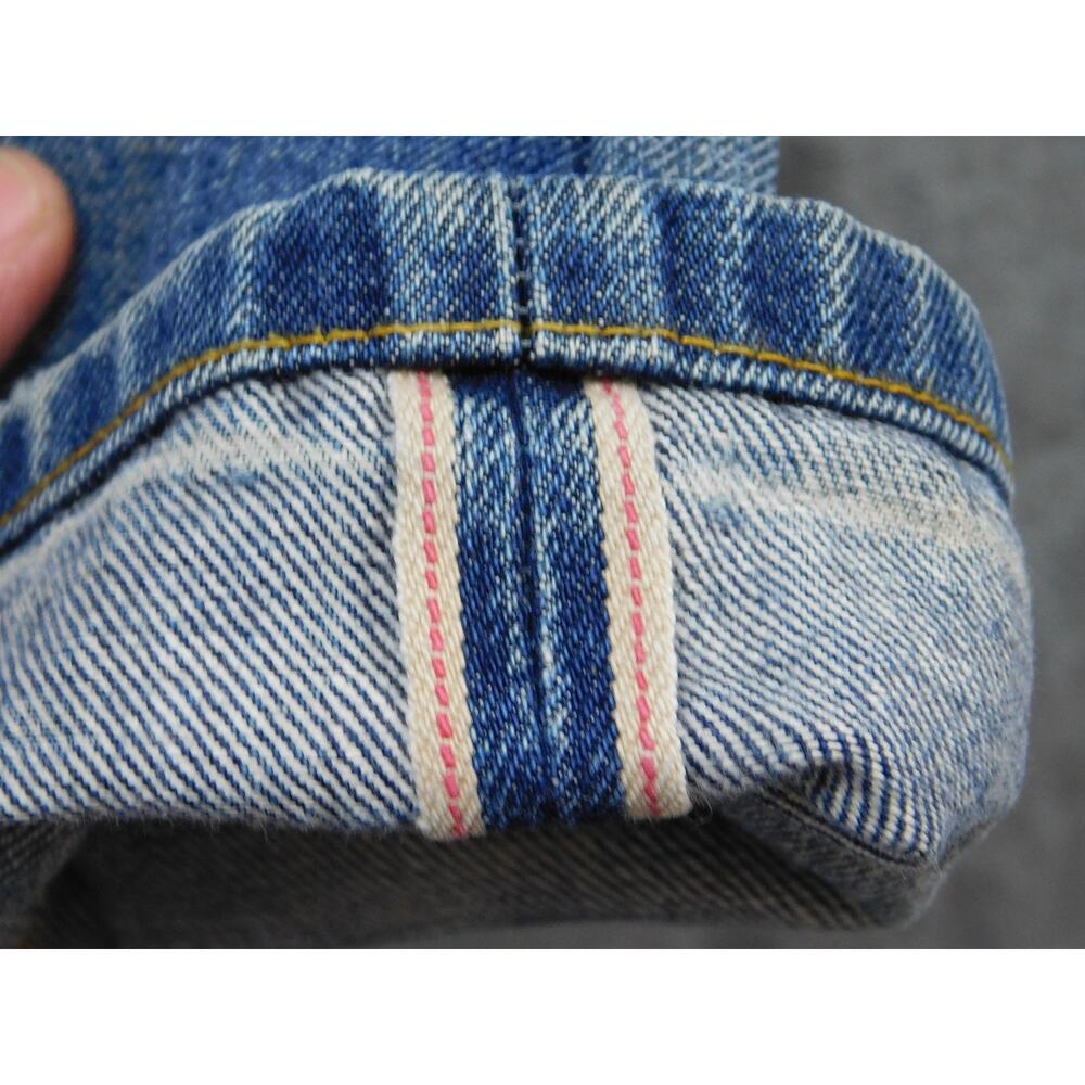 A.P.C. Jeans Mens 27x27 Light Wash Blue Slim Tapered Selvedge - Picture 5 of 6